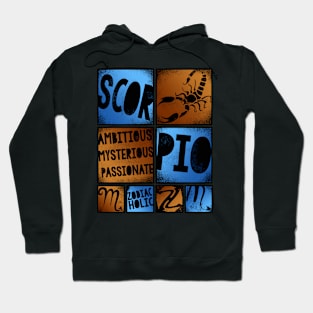 Zodiac SCORPIO Graffiti Box Series Hoodie